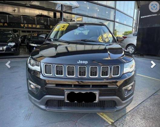 JEEP COMPASS 2.0 16V FLEX LONGITUDE AUTOMÁTICO JEEP COMPASS 2.0 16V FLEX LONGITUDE AUTOMÁTICO